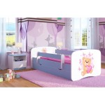 Postelja Babydreams Medvedek z metuljčki